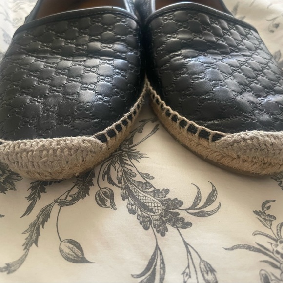 Leather Gucci Black Espadrilles - Picture 6 of 7